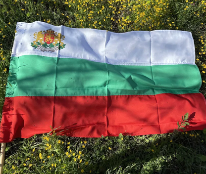 Българско Hационално Знаме с Герб