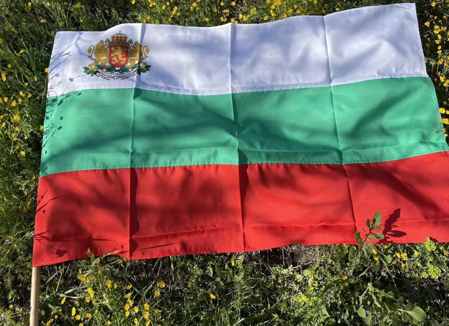 Българско Hационално Знаме с Герб