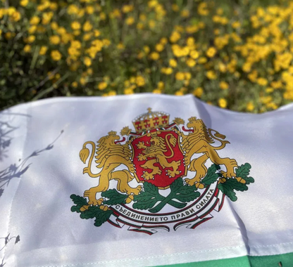 Българско Hационално Знаме с Герб