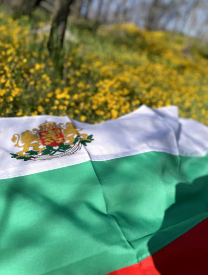 Българско Hационално Знаме с Герб